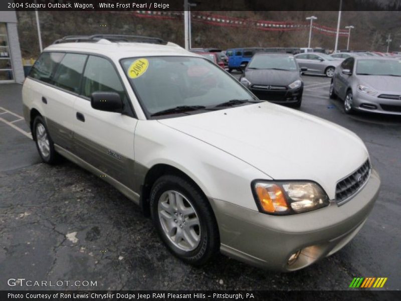 Front 3/4 View of 2004 Outback Wagon