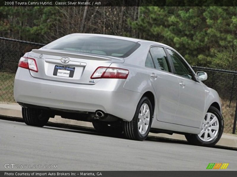 Classic Silver Metallic / Ash 2008 Toyota Camry Hybrid