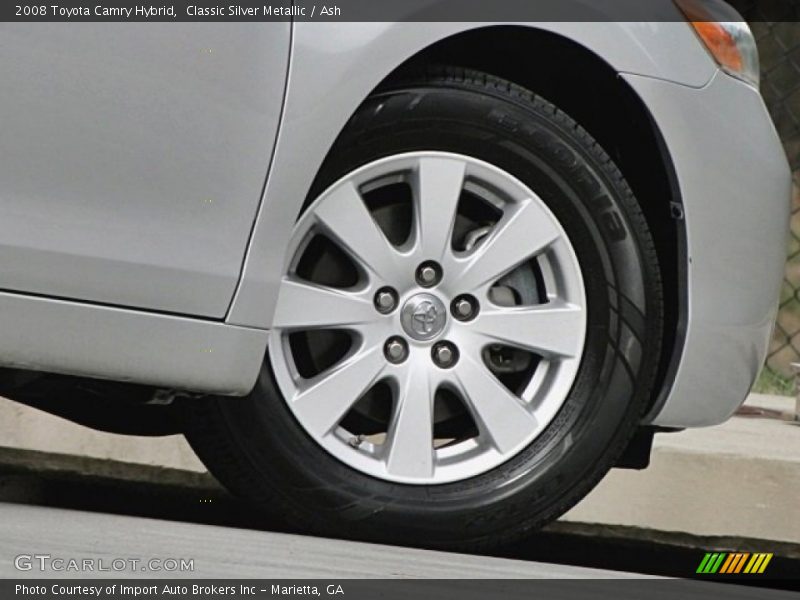 Classic Silver Metallic / Ash 2008 Toyota Camry Hybrid