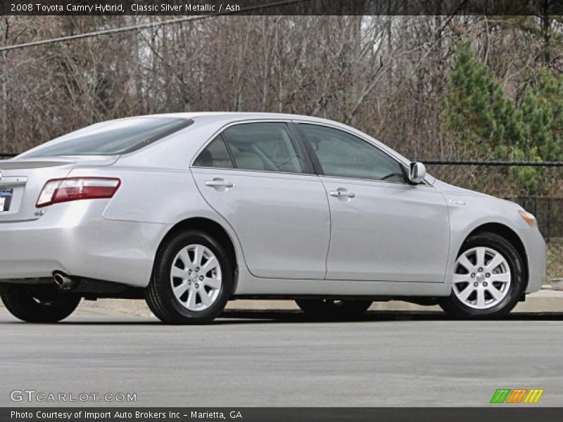 Classic Silver Metallic / Ash 2008 Toyota Camry Hybrid