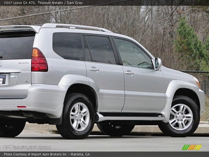 Titanium Metallic / Dark Gray 2007 Lexus GX 470