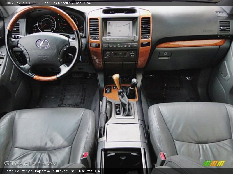 Titanium Metallic / Dark Gray 2007 Lexus GX 470