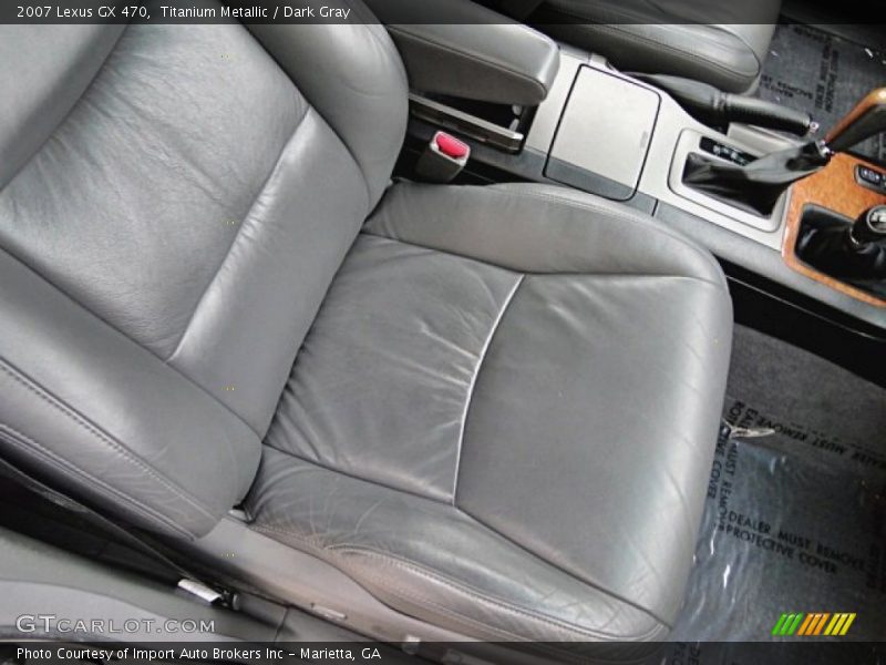 Titanium Metallic / Dark Gray 2007 Lexus GX 470