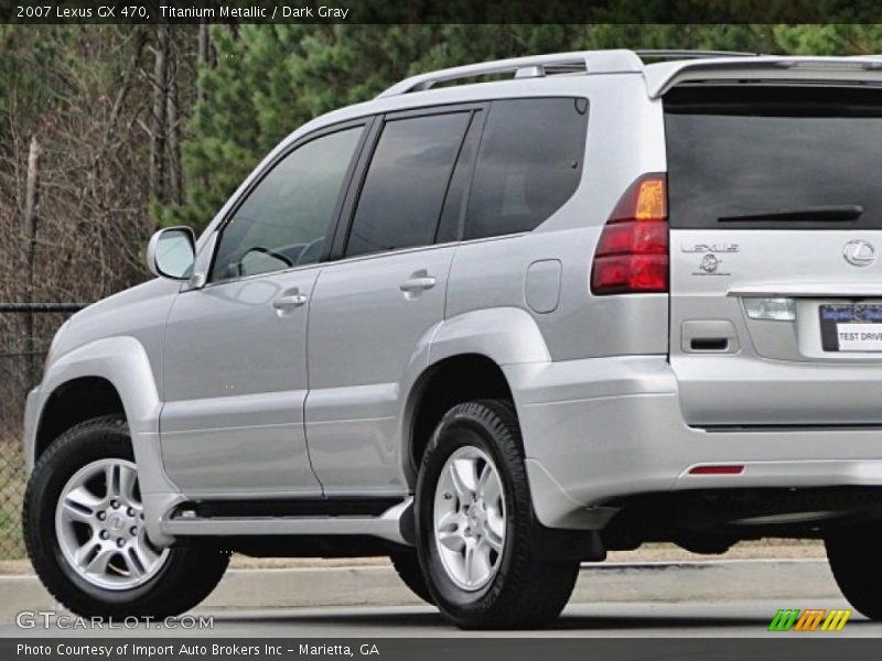 Titanium Metallic / Dark Gray 2007 Lexus GX 470