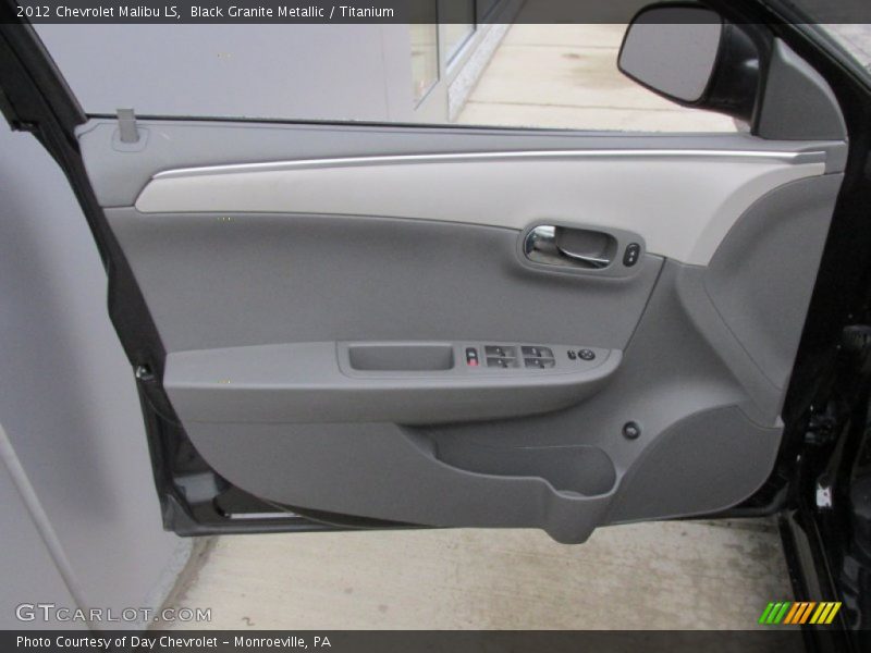 Black Granite Metallic / Titanium 2012 Chevrolet Malibu LS