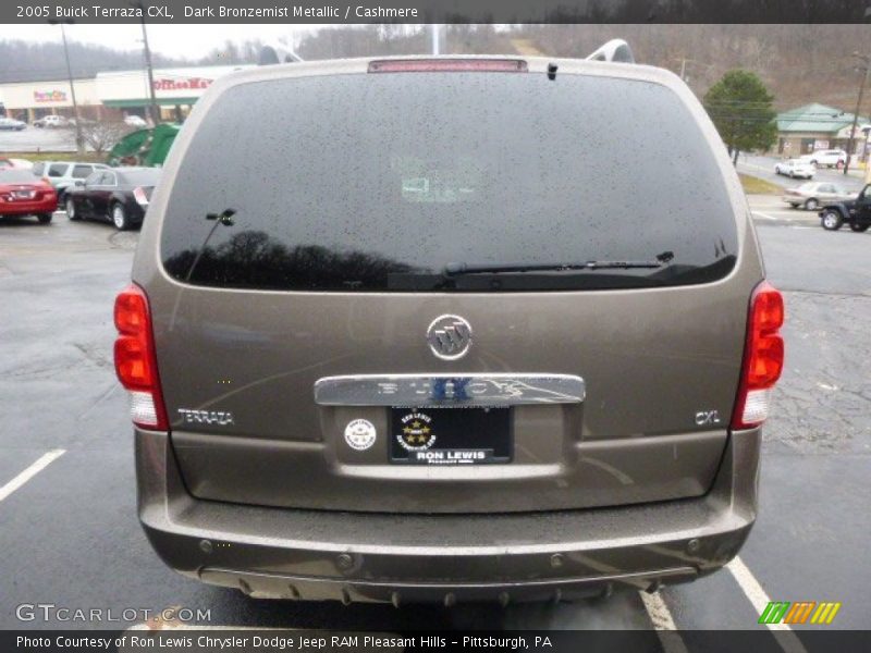 Dark Bronzemist Metallic / Cashmere 2005 Buick Terraza CXL