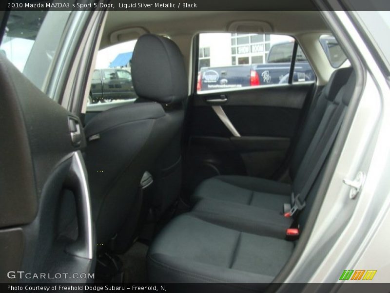 Liquid Silver Metallic / Black 2010 Mazda MAZDA3 s Sport 5 Door