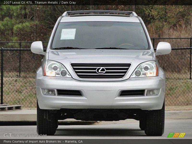 Titanium Metallic / Dark Gray 2007 Lexus GX 470
