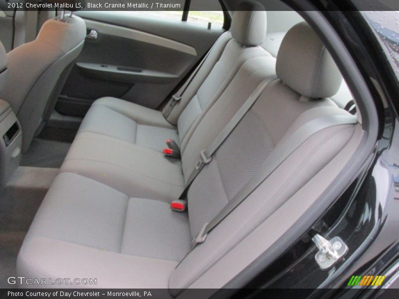 Black Granite Metallic / Titanium 2012 Chevrolet Malibu LS