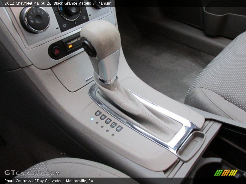 Black Granite Metallic / Titanium 2012 Chevrolet Malibu LS