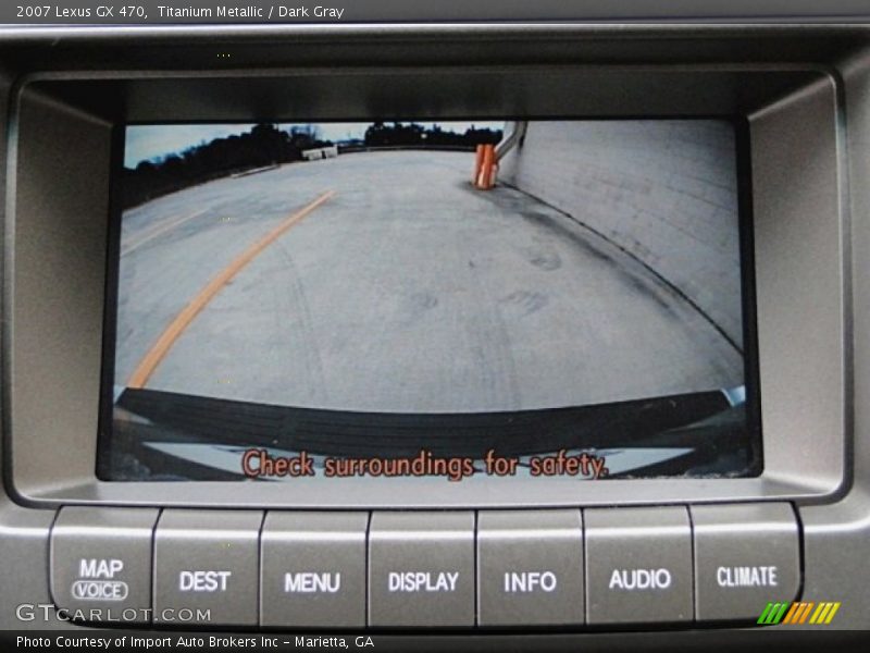 Titanium Metallic / Dark Gray 2007 Lexus GX 470