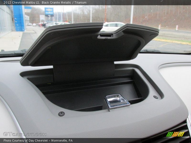 Black Granite Metallic / Titanium 2012 Chevrolet Malibu LS