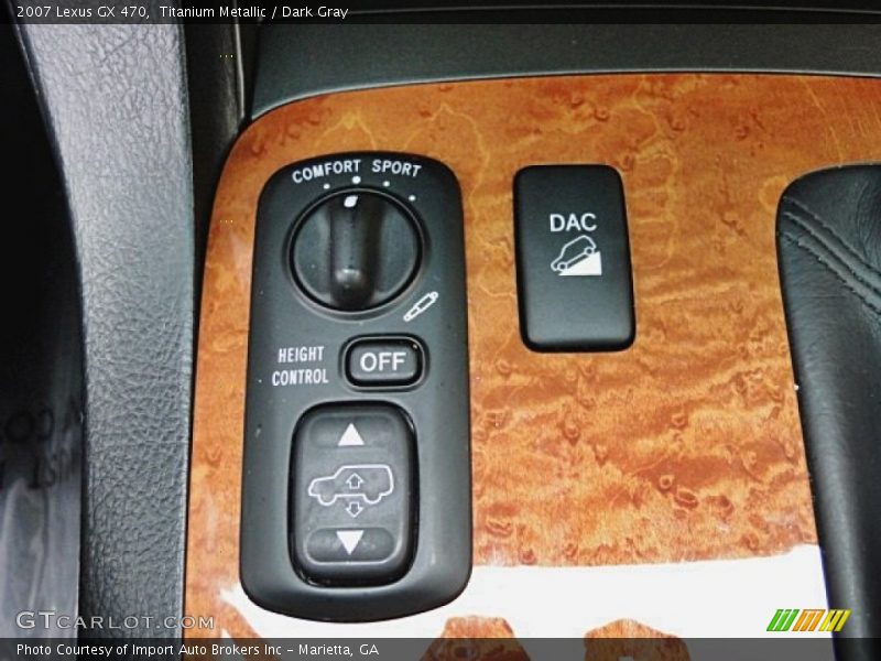 Titanium Metallic / Dark Gray 2007 Lexus GX 470