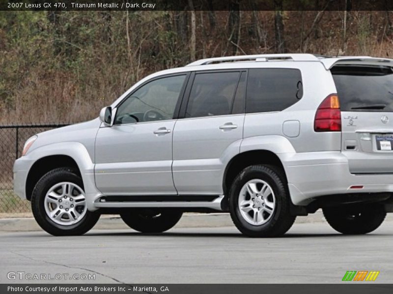 Titanium Metallic / Dark Gray 2007 Lexus GX 470