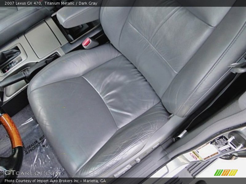 Titanium Metallic / Dark Gray 2007 Lexus GX 470