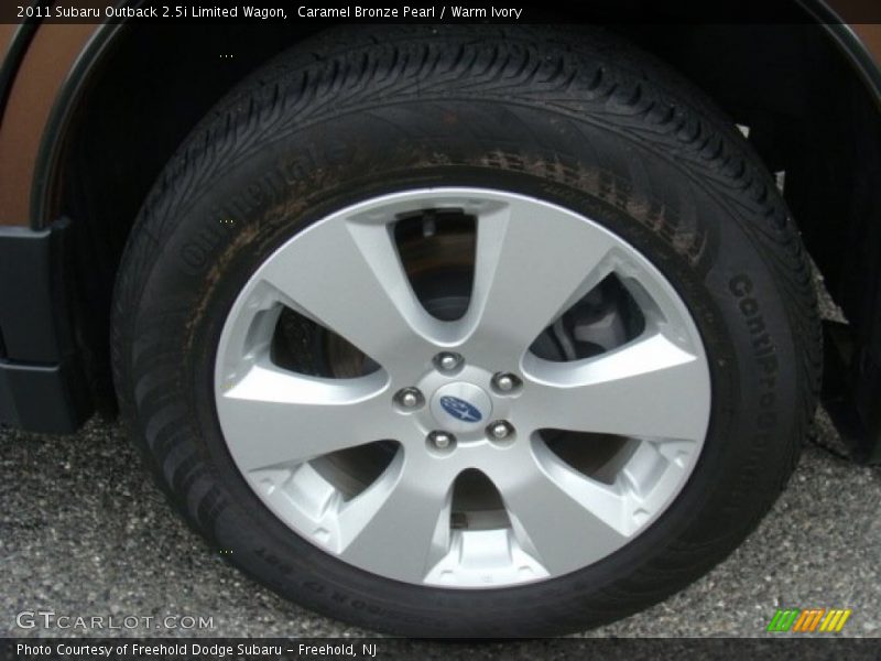 Caramel Bronze Pearl / Warm Ivory 2011 Subaru Outback 2.5i Limited Wagon