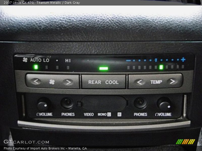 Titanium Metallic / Dark Gray 2007 Lexus GX 470