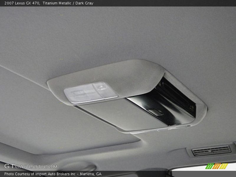 Titanium Metallic / Dark Gray 2007 Lexus GX 470