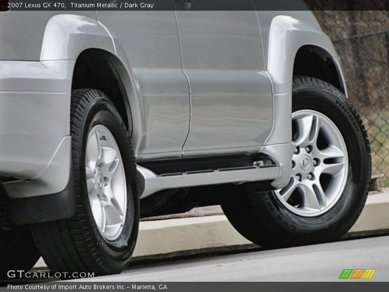 Titanium Metallic / Dark Gray 2007 Lexus GX 470