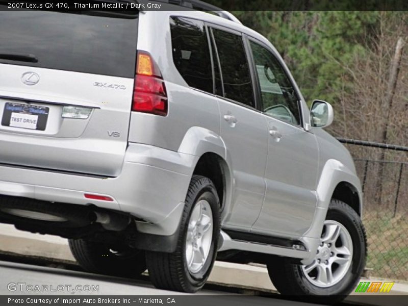 Titanium Metallic / Dark Gray 2007 Lexus GX 470