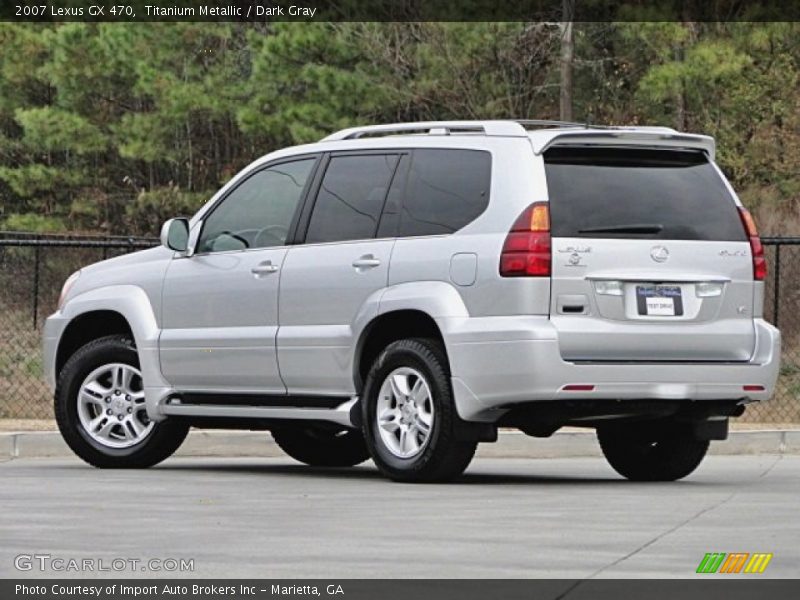 Titanium Metallic / Dark Gray 2007 Lexus GX 470