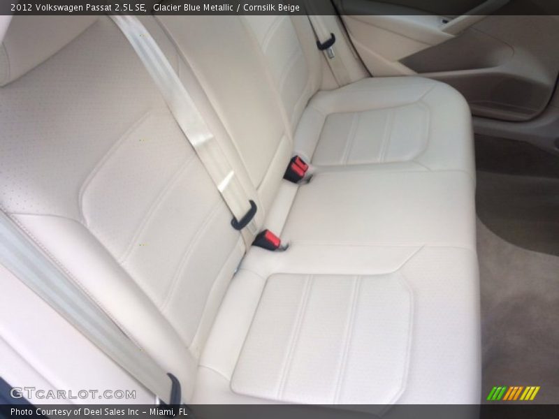 Glacier Blue Metallic / Cornsilk Beige 2012 Volkswagen Passat 2.5L SE