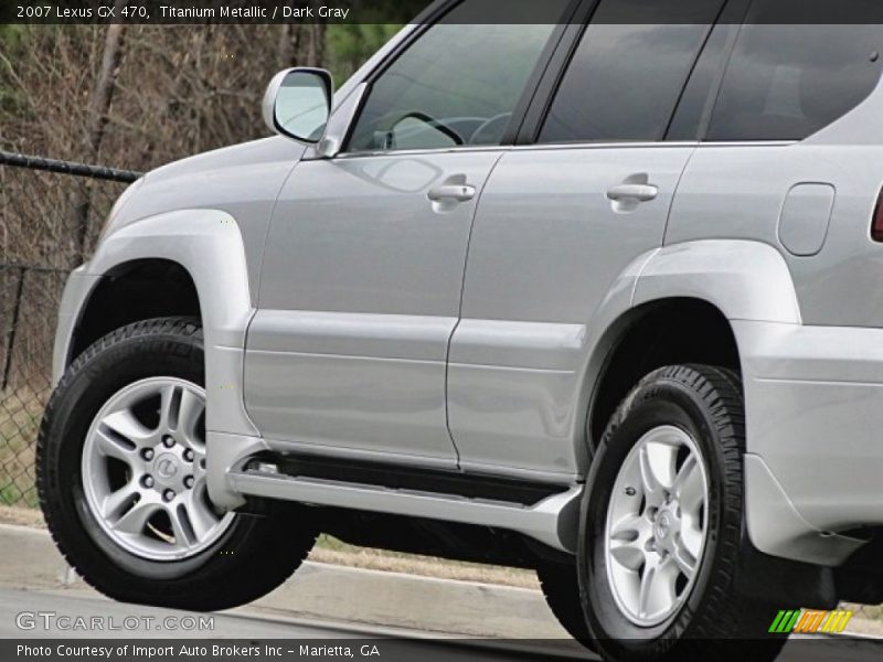 Titanium Metallic / Dark Gray 2007 Lexus GX 470