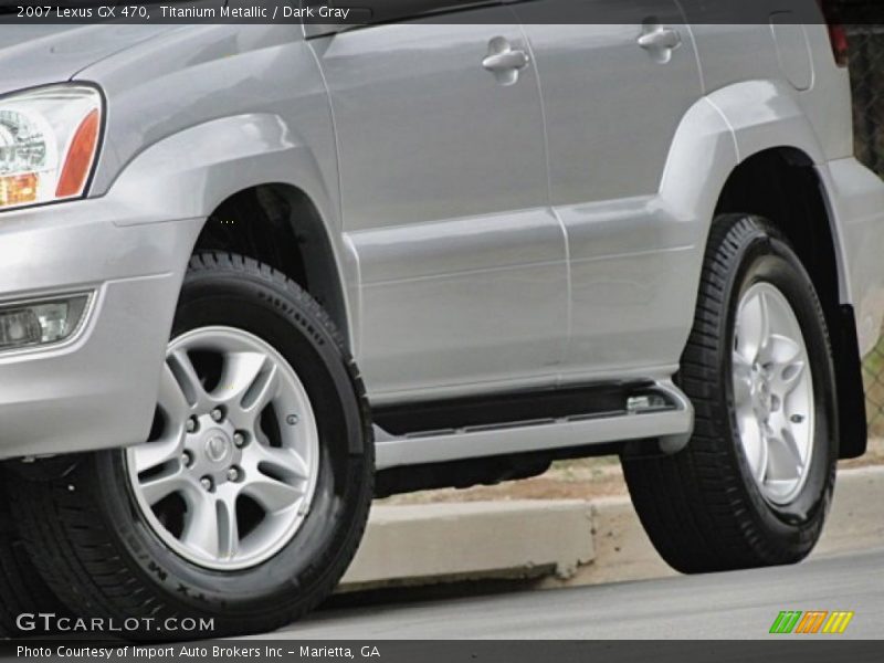 Titanium Metallic / Dark Gray 2007 Lexus GX 470