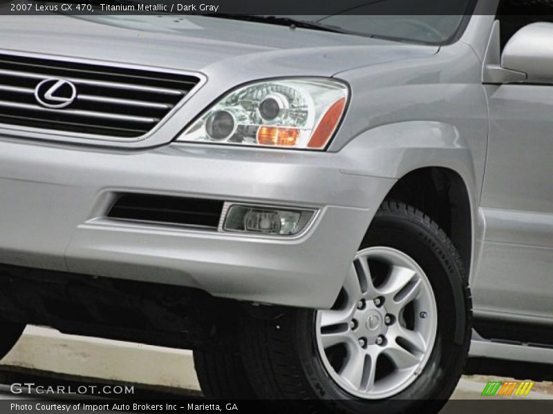 Titanium Metallic / Dark Gray 2007 Lexus GX 470