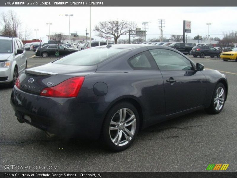 Platinum Graphite / Graphite 2009 Infiniti G 37 x Coupe