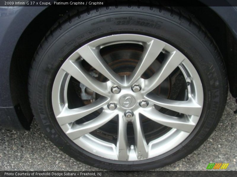 Platinum Graphite / Graphite 2009 Infiniti G 37 x Coupe