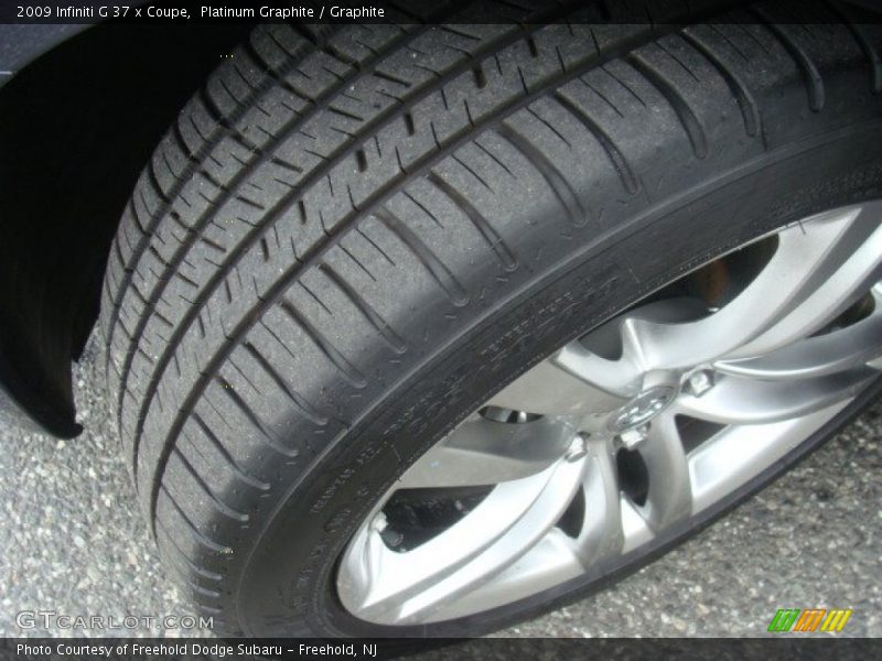 Platinum Graphite / Graphite 2009 Infiniti G 37 x Coupe