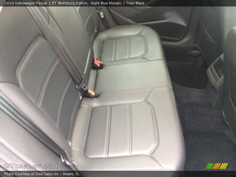 Night Blue Metallic / Titan Black 2014 Volkswagen Passat 1.8T Wolfsburg Edition