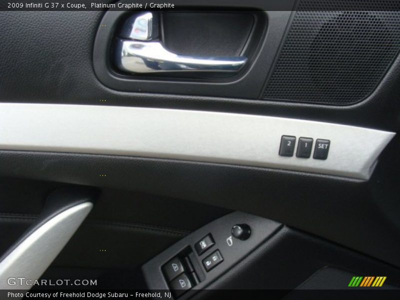 Platinum Graphite / Graphite 2009 Infiniti G 37 x Coupe