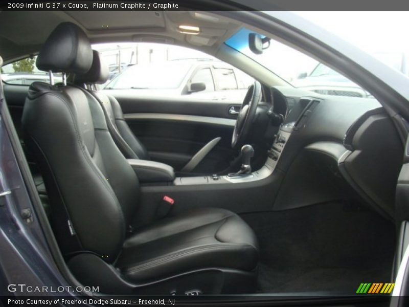 Platinum Graphite / Graphite 2009 Infiniti G 37 x Coupe