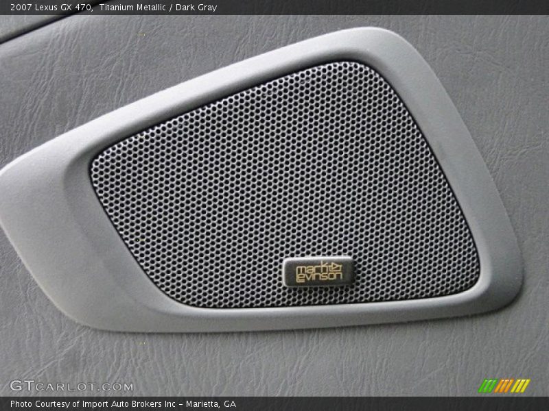 Titanium Metallic / Dark Gray 2007 Lexus GX 470