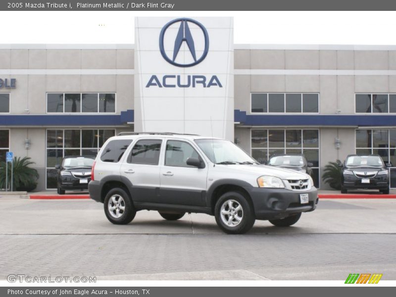 Platinum Metallic / Dark Flint Gray 2005 Mazda Tribute i