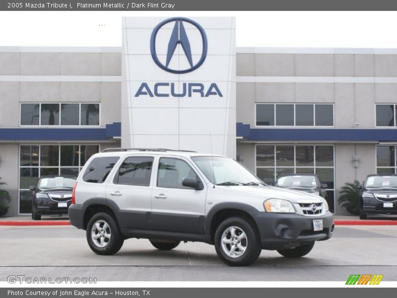 Platinum Metallic / Dark Flint Gray 2005 Mazda Tribute i