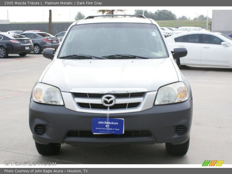 Platinum Metallic / Dark Flint Gray 2005 Mazda Tribute i