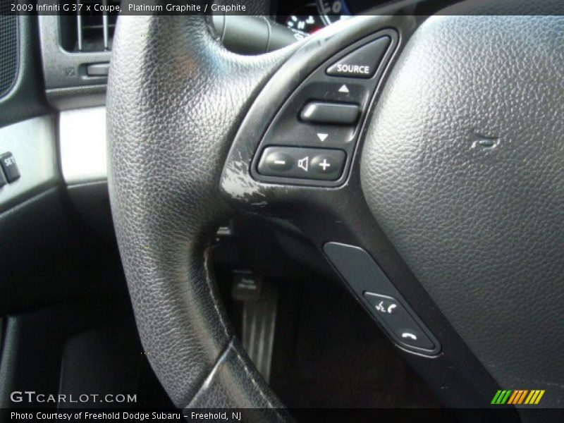Platinum Graphite / Graphite 2009 Infiniti G 37 x Coupe