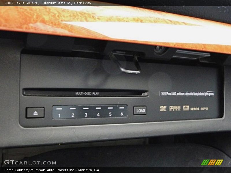Titanium Metallic / Dark Gray 2007 Lexus GX 470