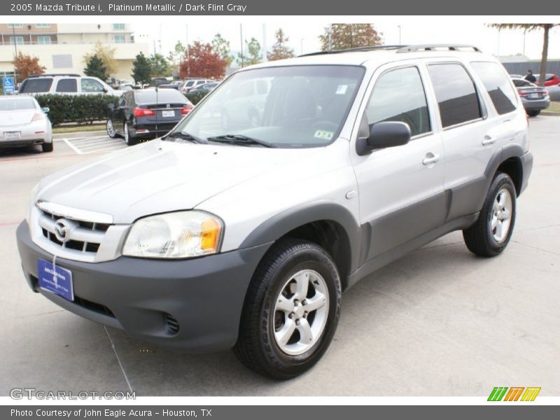 Platinum Metallic / Dark Flint Gray 2005 Mazda Tribute i