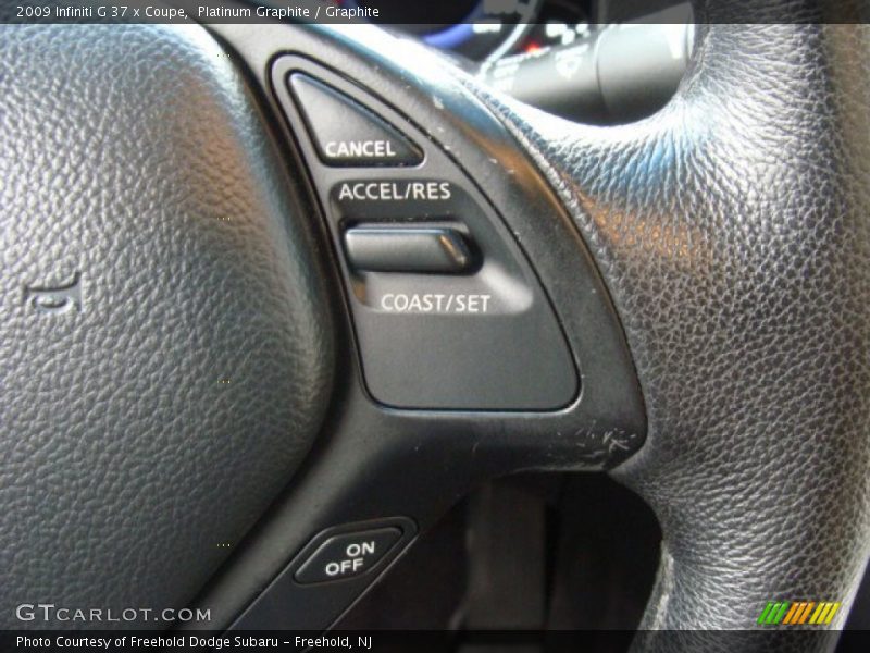 Platinum Graphite / Graphite 2009 Infiniti G 37 x Coupe