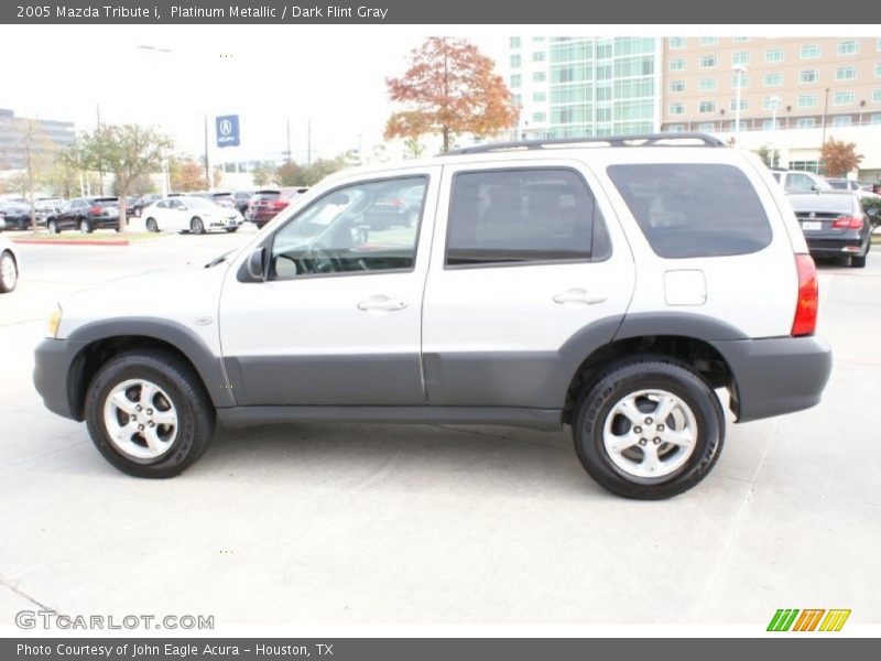 Platinum Metallic / Dark Flint Gray 2005 Mazda Tribute i