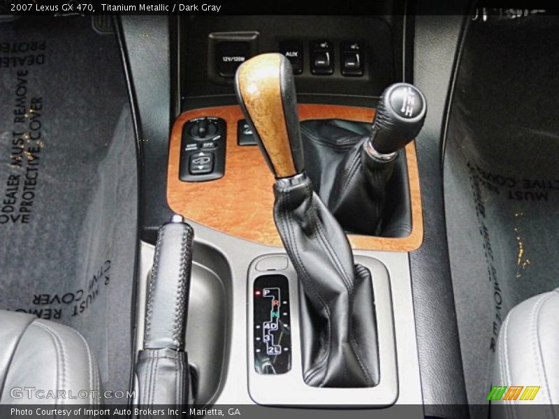 Titanium Metallic / Dark Gray 2007 Lexus GX 470
