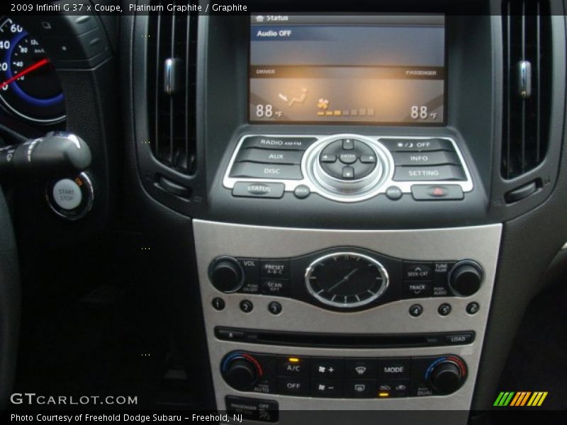 Platinum Graphite / Graphite 2009 Infiniti G 37 x Coupe