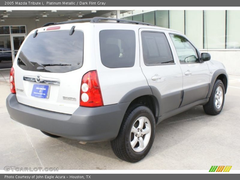 Platinum Metallic / Dark Flint Gray 2005 Mazda Tribute i