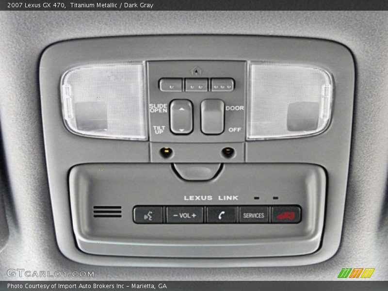 Titanium Metallic / Dark Gray 2007 Lexus GX 470
