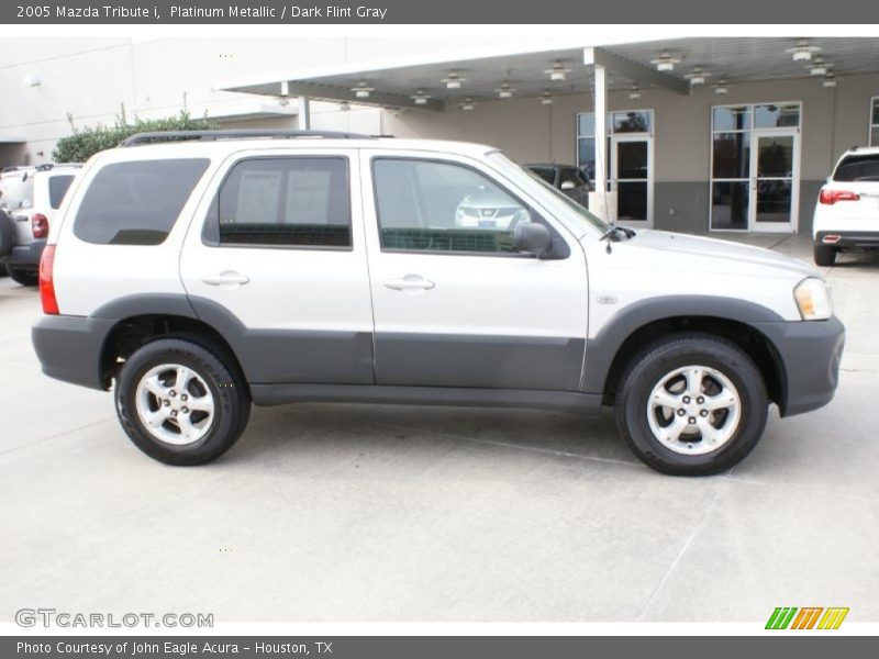 Platinum Metallic / Dark Flint Gray 2005 Mazda Tribute i