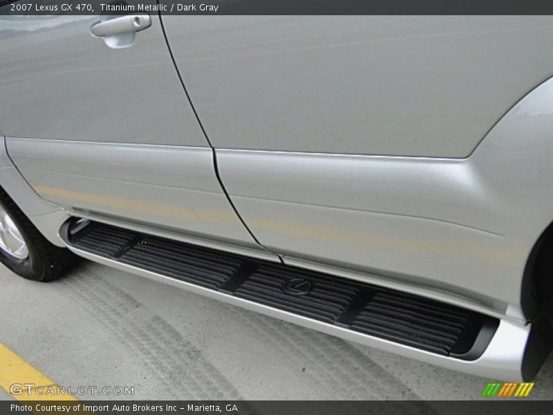 Titanium Metallic / Dark Gray 2007 Lexus GX 470